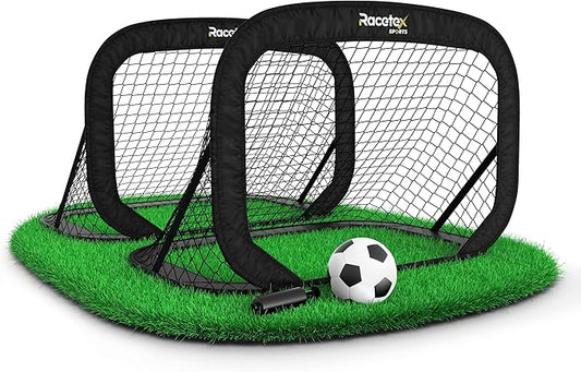 Racetex Fussballtore für Garten Kinder 2er Set